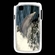 Coque LG L40 Coque Dauphin et vague