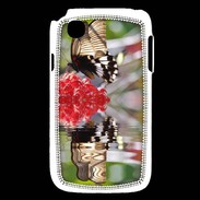 Coque LG L40 DP Papillon mirroir