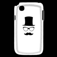 Coque LG L40 chapeau moustache