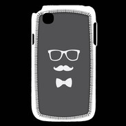 Coque LG L40 moustache & noeud 2