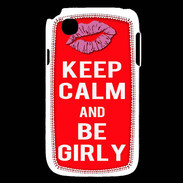 Coque LG L40 Keep calm Girly Rouge