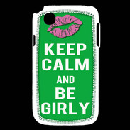 Coque LG L40 Keep Calm Girly Vert