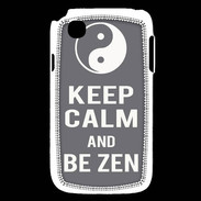 Coque LG L40 Keep Calm Be Zen Gris