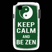 Coque LG L40 Keep Calm Be Zen Vert