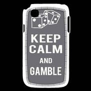 Coque LG L40 Keep Calm Gamble Gris