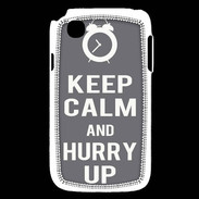 Coque LG L40 Keep Calm Hurry up Gris