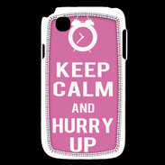 Coque LG L40 Keep Calm Hurry up Rose