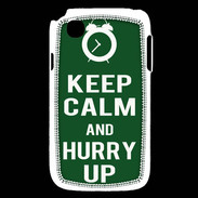 Coque LG L40 Keep Calm Hurry up Vert