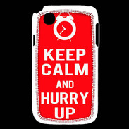 Coque LG L40 Keep Calm Hurry up Rouge