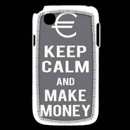 Coque LG L40 Keep Calm Make money Gris