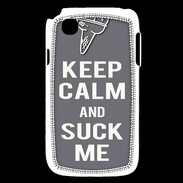 Coque LG L40 Keep Calm Suck me Gris