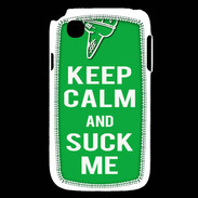 Coque LG L40 Keep Calm Suck me Vert