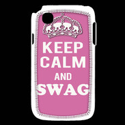 Coque LG L40 Keep Calm Swag Rose
