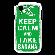 Coque LG L40 Keep Calm Take Banana Vert