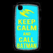 Coque LG L40 Keep Calm Batman Cyan