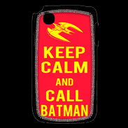 Coque LG L40 Keep Calm Call Batman Rouge
