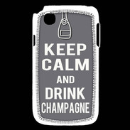 Coque LG L40 Keep Calm Drink champagne Gris