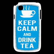 Coque LG L40 Keep Calm Drink Tea Cyan
