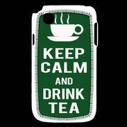 Coque LG L40 Keep Calm Drink Tea Vert