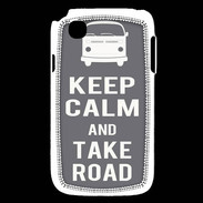 Coque LG L40 Keep Calm Take Road Gris