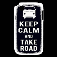 Coque LG L40 Keep Calm Take Road Noir