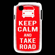 Coque LG L40 Keep Calm Take Road Rouge