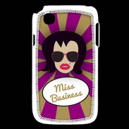 Coque LG L40 Miss business Brune