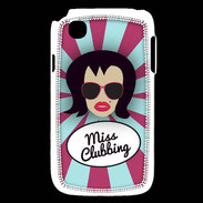 Coque LG L40 Miss Clubbing Brune