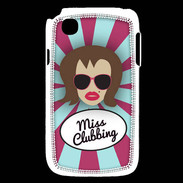 Coque LG L40 Miss Clubbing Chatain