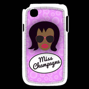 Coque LG L40 Miss Champagne Black