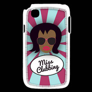 Coque LG L40 Miss Clubbing Black