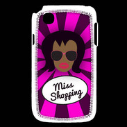 Coque LG L40 Miss Shopping Black