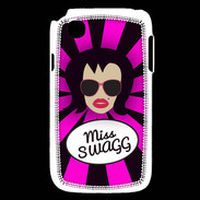 Coque LG L40 Miss Swag Brune