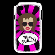 Coque LG L40 Miss Swag Chatain