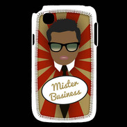 Coque LG L40 Mister Business Black