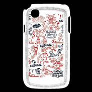 Coque LG L40 Adishatz All Over Rugby