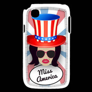 Coque LG L40 Miss USA Brune