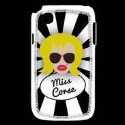 Coque LG L40 Miss Corse Blonde