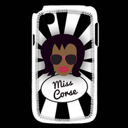 Coque LG L40 Miss Corse Black
