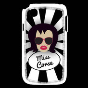 Coque LG L40 Miss Corse Brune