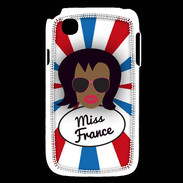 Coque LG L40 Miss France Black