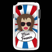 Coque LG L40 Miss France Chatain