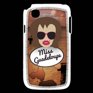 Coque LG L40 Miss Guadeloupe Chatain