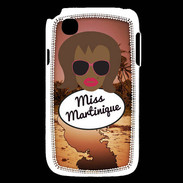 Coque LG L40 Miss Martinique Black