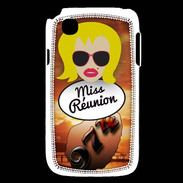Coque LG L40 Miss Réunion Blonde