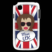Coque LG L40 Miss UK Chatain