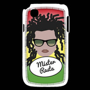 Coque LG L40 Mister Rasta Blanc