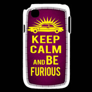 Coque LG L40 Keep Calm and Be Furious Rose