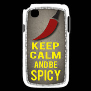 Coque LG L40 Keep Calm and Be Spicy Gris