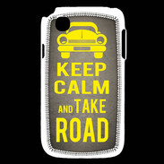 Coque LG L40 Keep Calm and Take o road 2 Gris